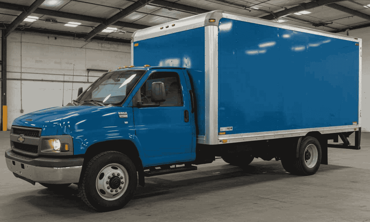 2009 chevrolet c6500 box truck 13'6