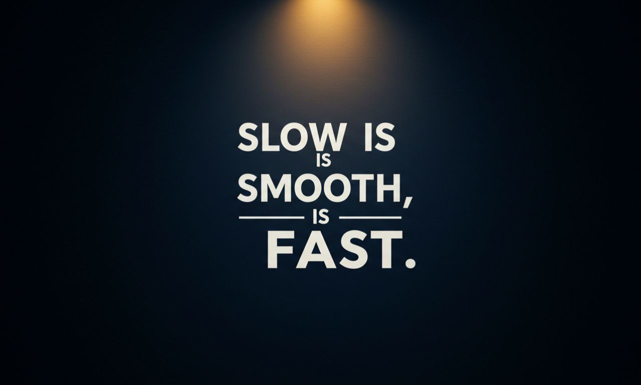 slow is smooth smooth is fast