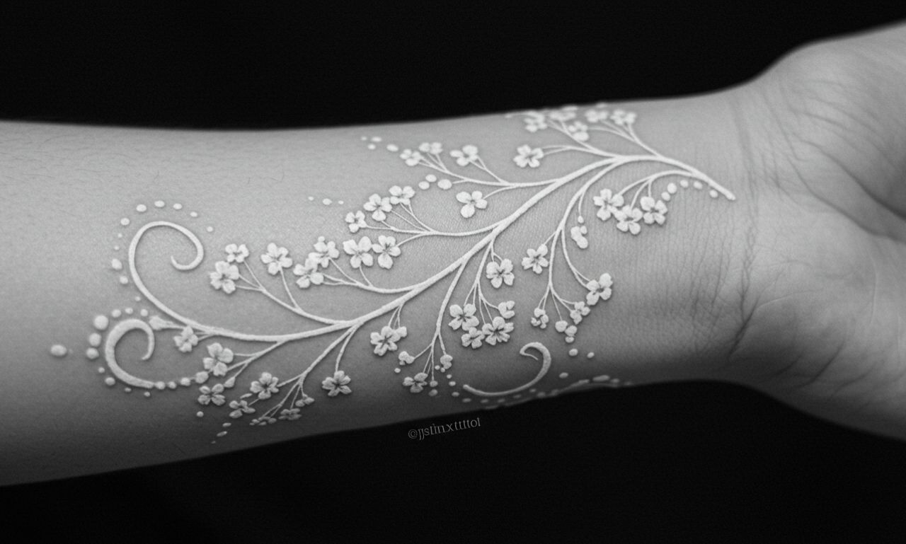 white tattoos
